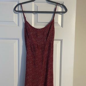 Brandy melville sleeveless floral dress